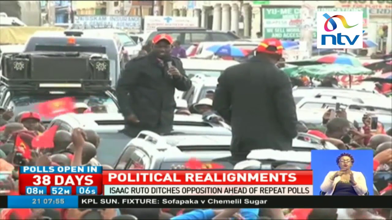 Isaac Ruto pledges support for Uhuru's re-election