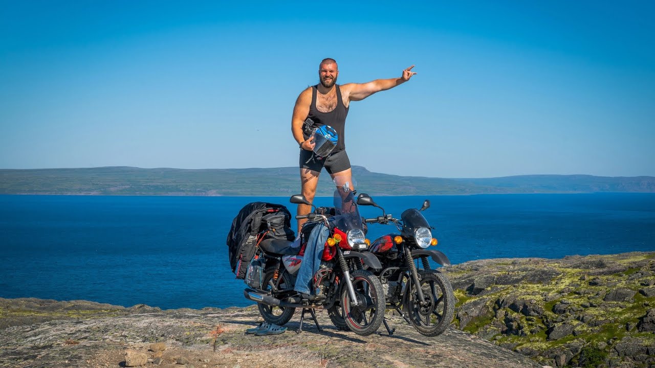 Русский север на BAJAJ. Путешествие в Заполярье.