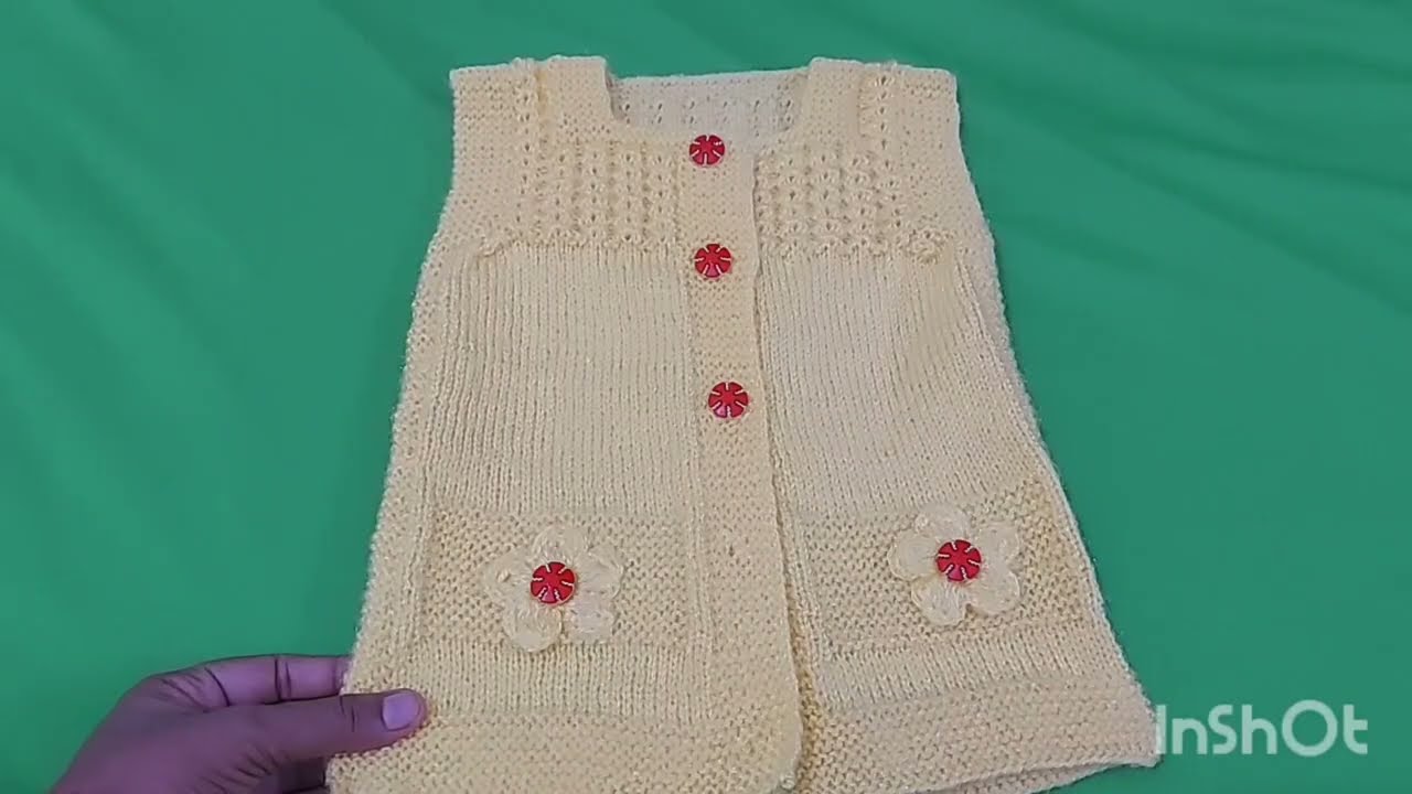 छोटे बच्चे के लिए बहुत सुन्दर जैकेट बनाइए बिल्कुल आसान स्टेप्स में #