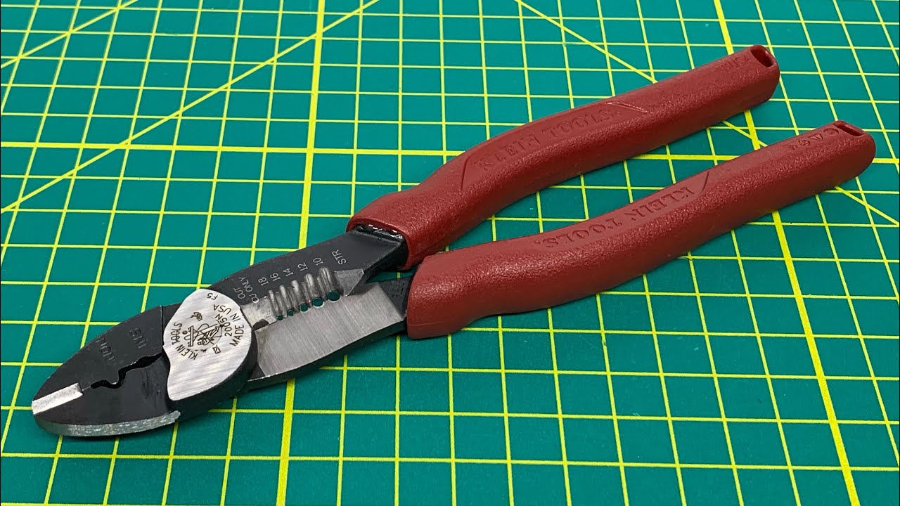 Klein Tools 2005N Forged Steel Wire Crimper, Cutter, Stripper
