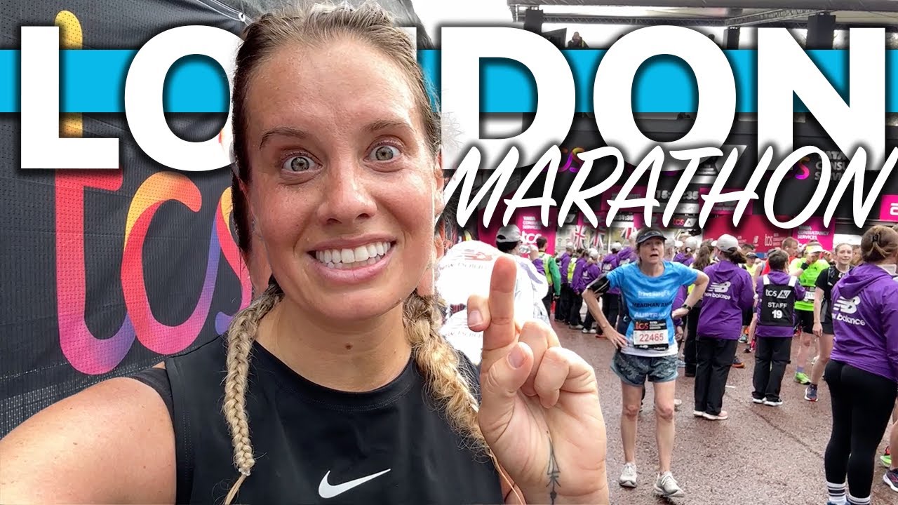 RUNNING THE 2023 LONDON MARATHON (26.2 Miles in the Rain) #runnerfamily