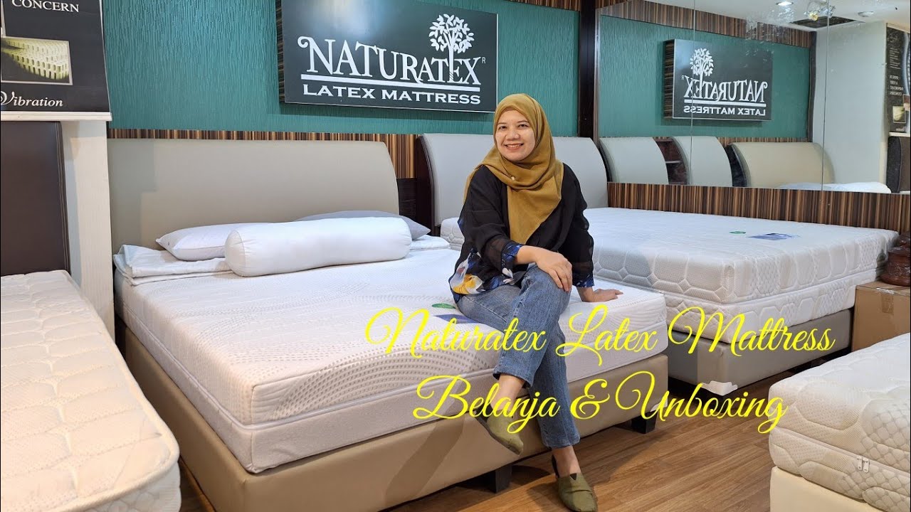 Naturatex Latex Mattress Ultra Firm - Belanja & Unboxing