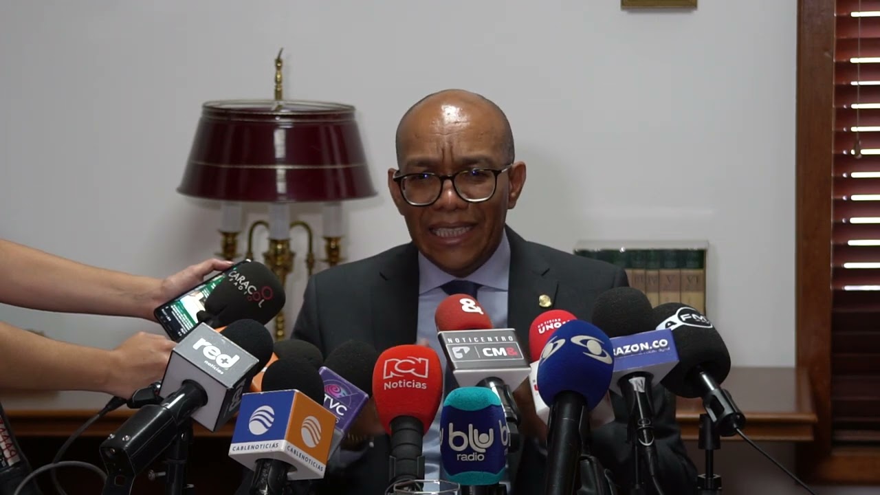 Rueda de Prensa: Corte Suprema de Justicia en Colombia denuncia posible atentado