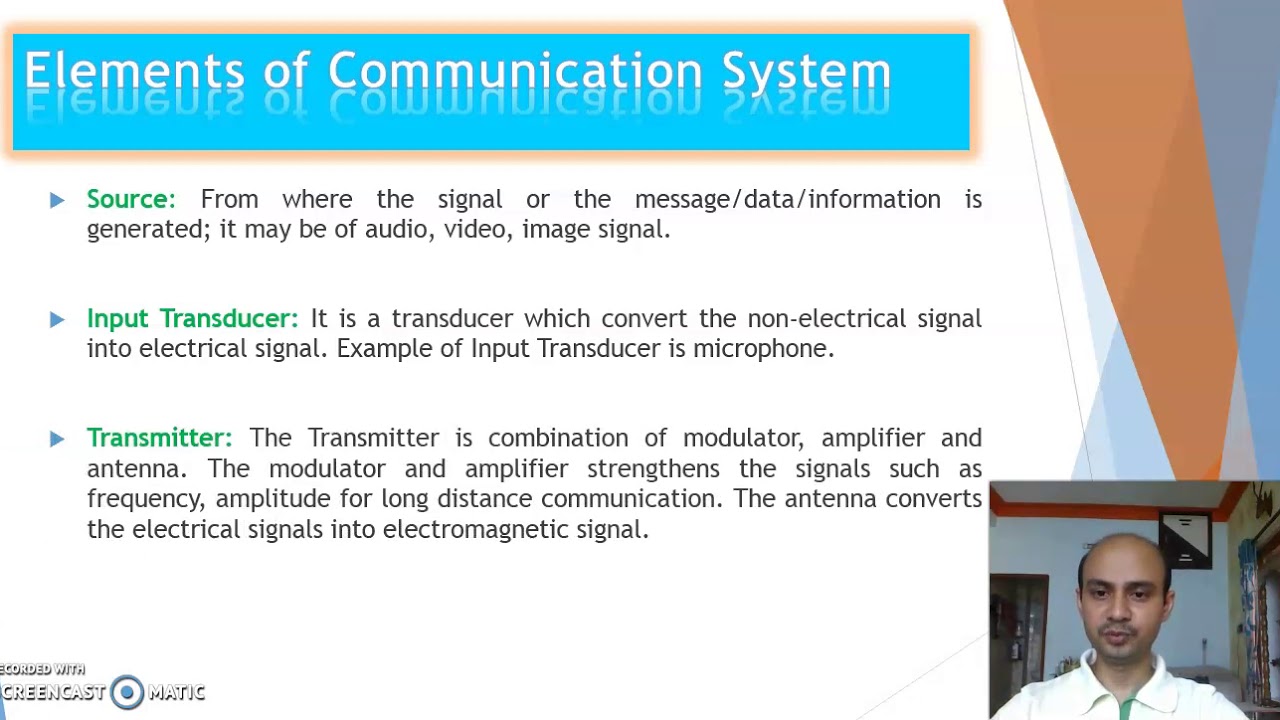 Basic concepts of Communication systems.