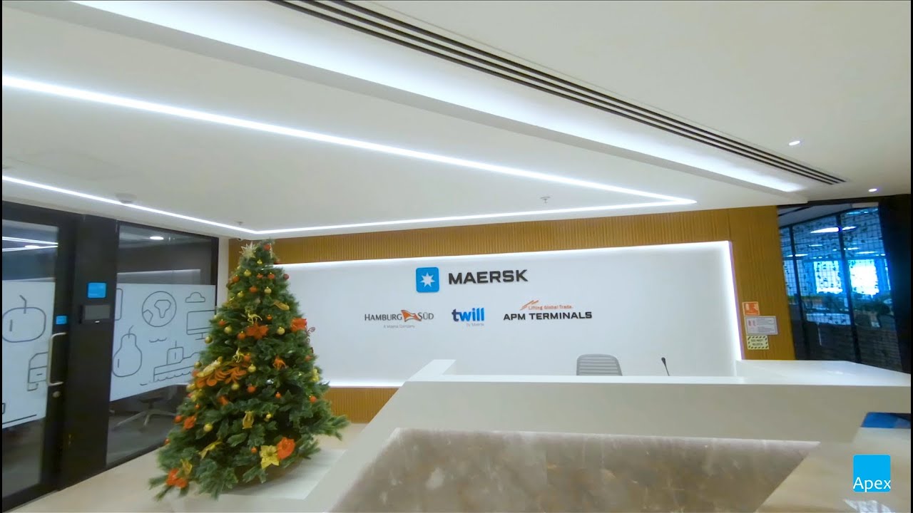 Maersk Office - Interior Drone Shoot
