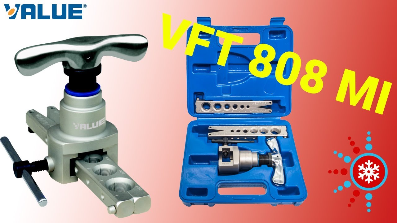 Ako spr&aacute;vne použ&iacute;vať Pertlovačku VALUE VFT808 Mi a odhrotovač VTT 5 - N&aacute;radie VALUE Tools pre HVAC