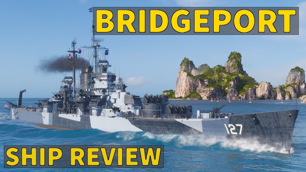 Бриджпорт &mdash; потрясающий американский крейсер T8 | World of Warships
