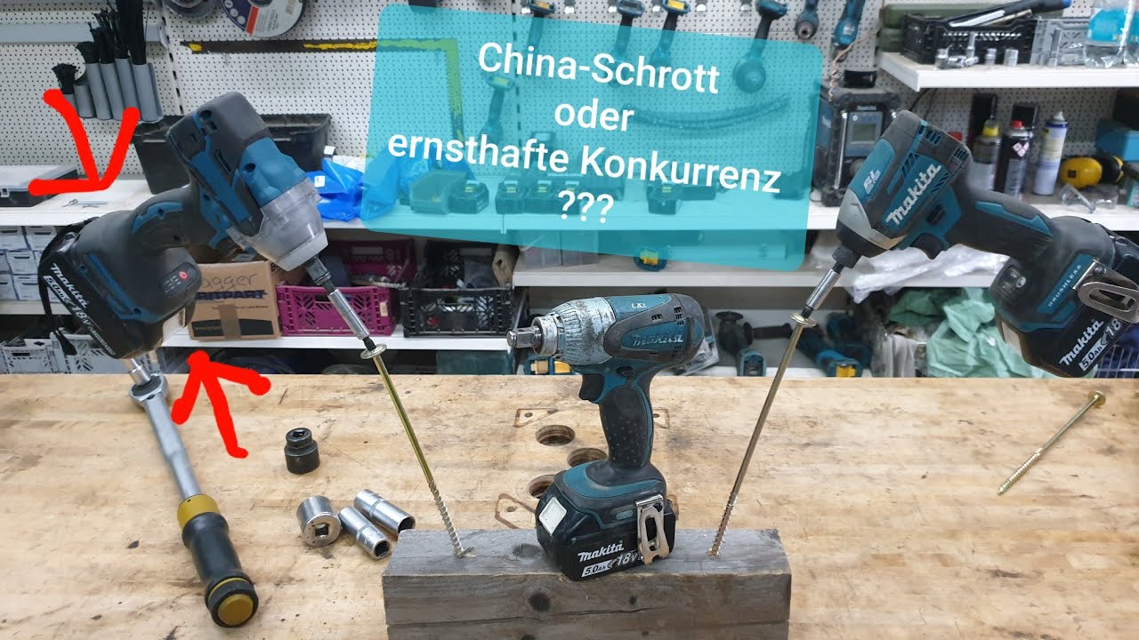 Das ist KEIN Makita 18V Akku- Schlagschrauber wie der DTW285Z   (Vergl. DTW1001Z DTW1002Z, DTW450Z)
