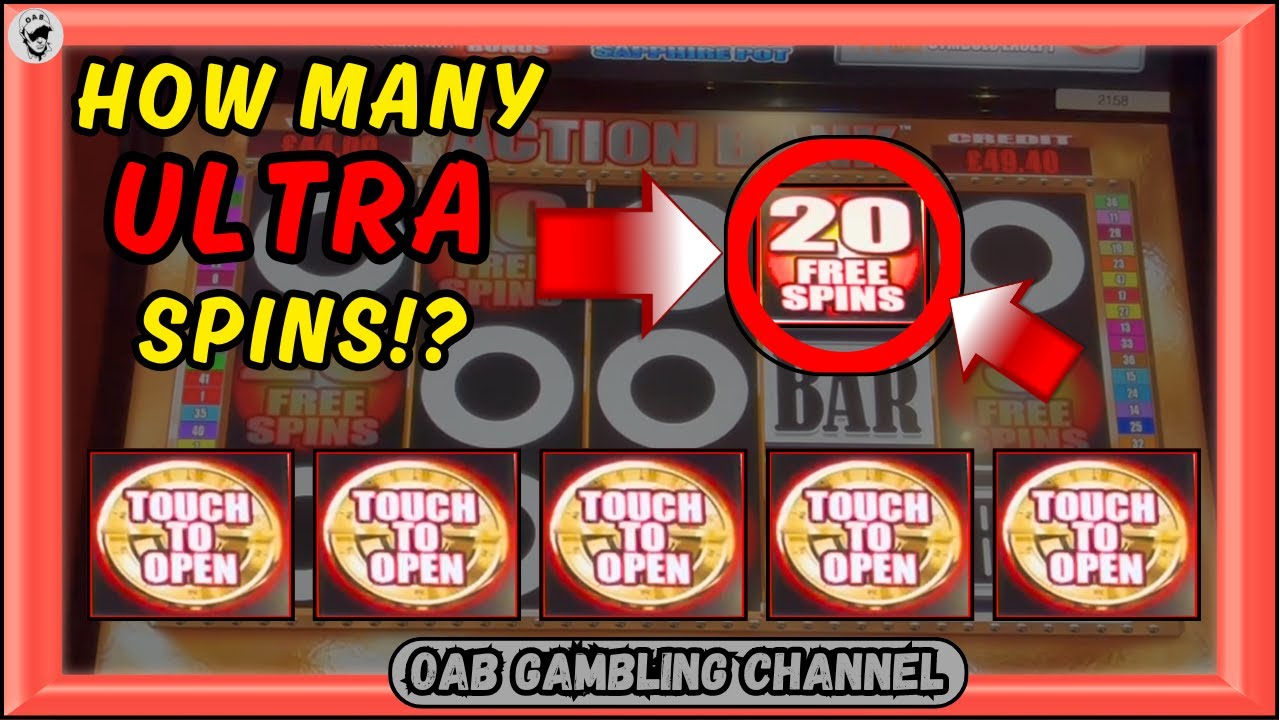 HOW MANY SPINS ON ACTION BANK? | ULTRA Premium Play Freespins On £500 FOBT Arcade Slot