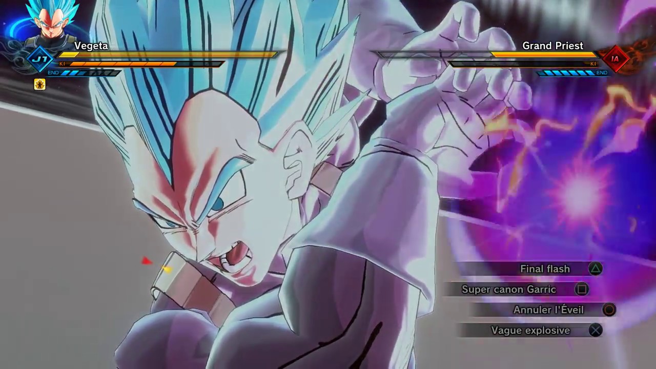 Vegeta with (transformation Super Saiyan 1-2-3-4-5-God & Blue) VS Daishinkan l Xenoverse 2 Mods