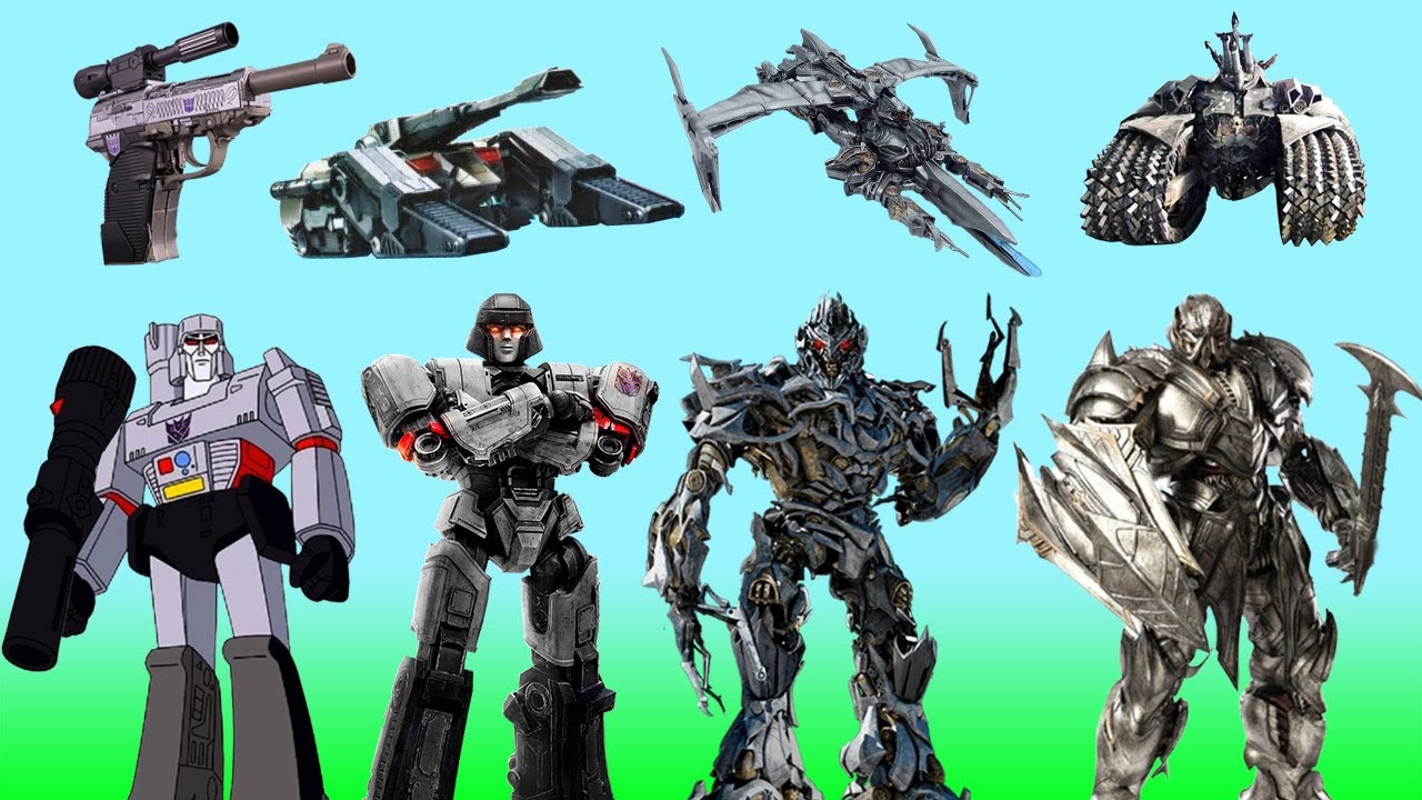 MEGATRON in Movies: All Modes & Transformations (TRANSFORMERS ONE Update)