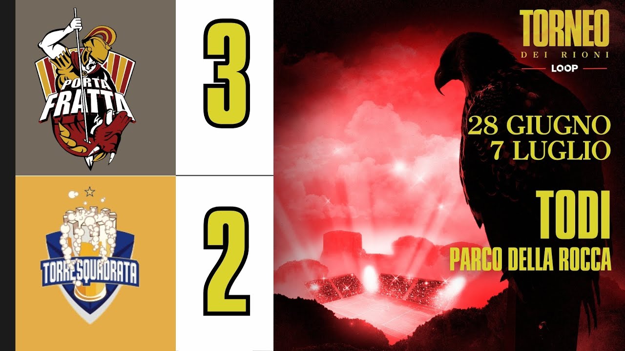 Porta Fratta - Torre Squadrata (Torneo dei Rioni 2024 - Semifinale) - Loop Eventi