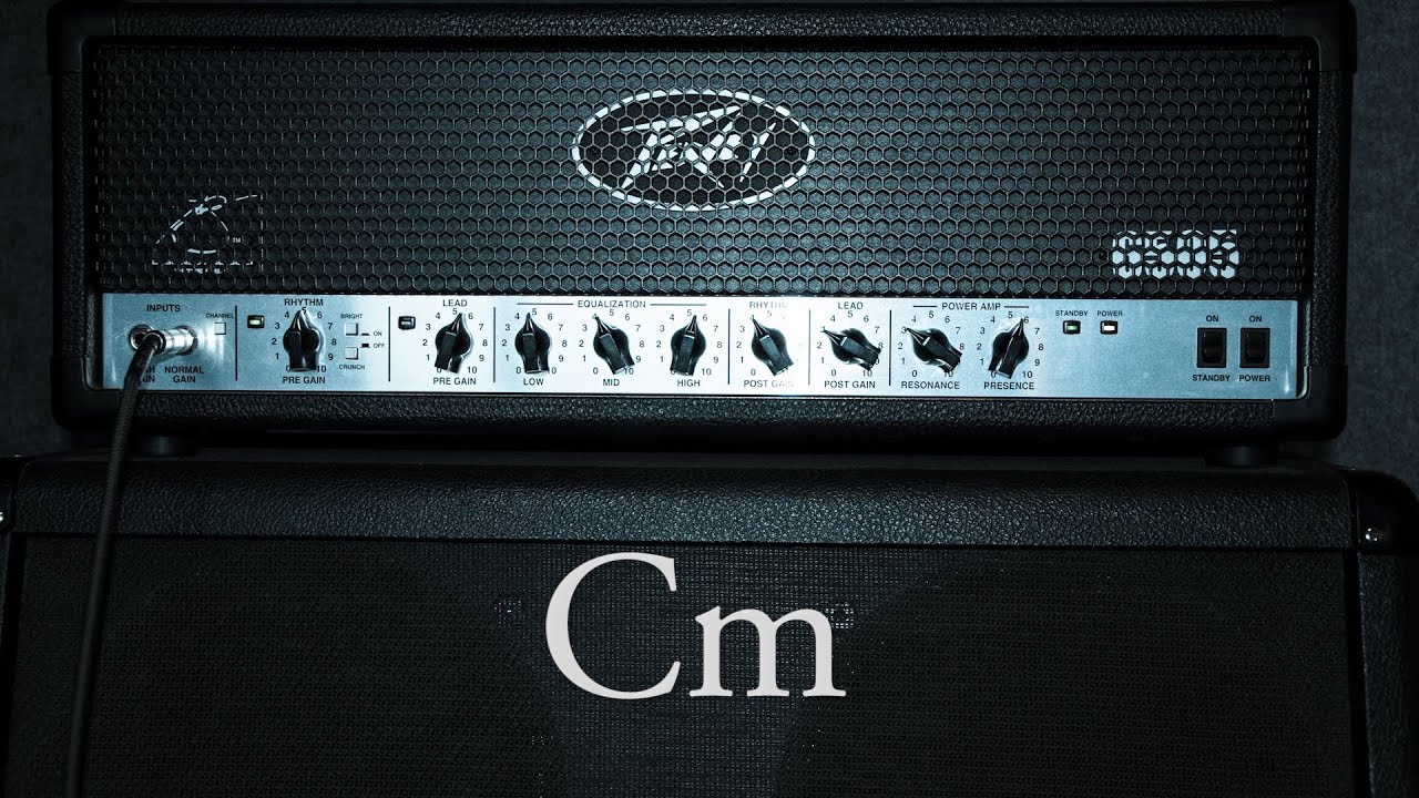 Rock Guitar Backing Track in C Minor (130 bpm)