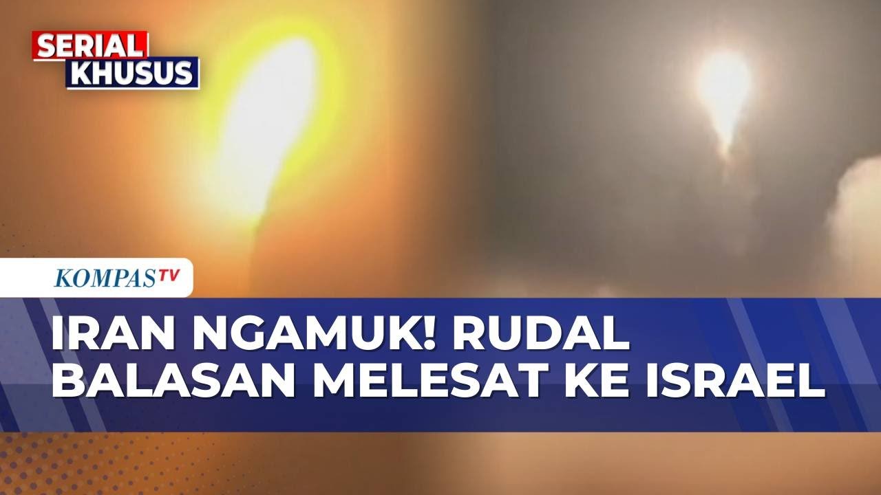 Rudal Balas Dendam! Iran Luncurkan Gelombang Serangan ke-61 ke Israel | KOMPAS PETANG