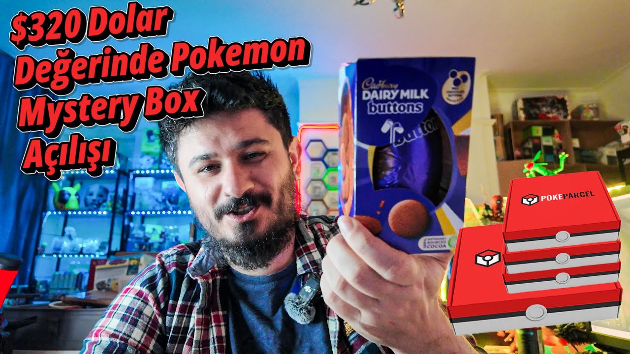 12.000 TL Değerinde Pokemon Kart Mystery Box Açılışı