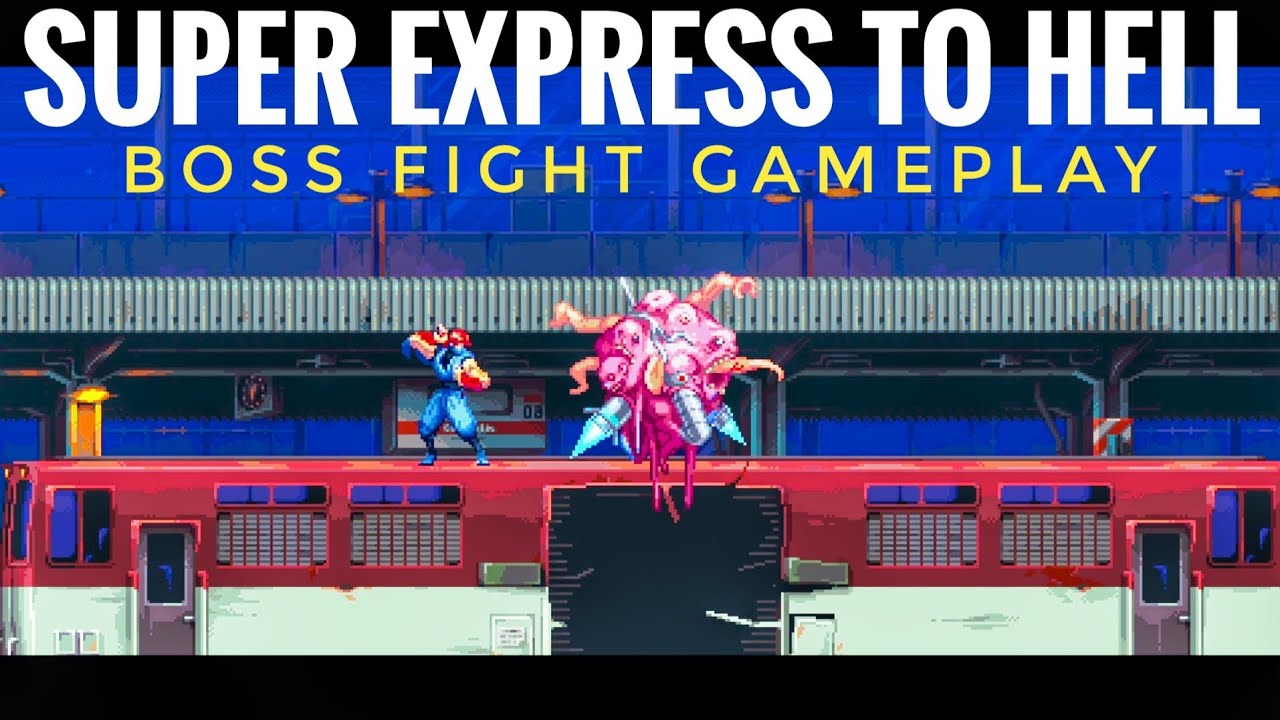 Ninja Gaiden Ragebound | Creature BOSS Fight Gameplay | Super Express to Hell 4-5 BOSS Fight