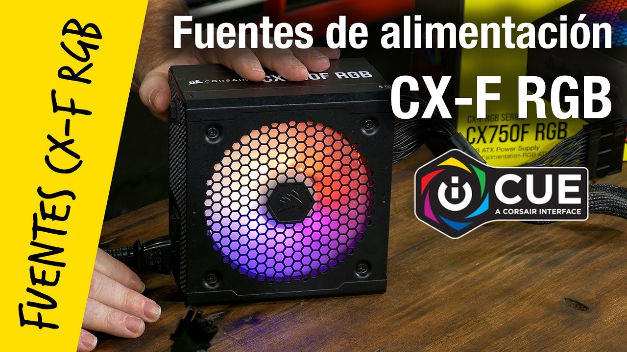 Fuente de alimentación Corsair CX750F RGB