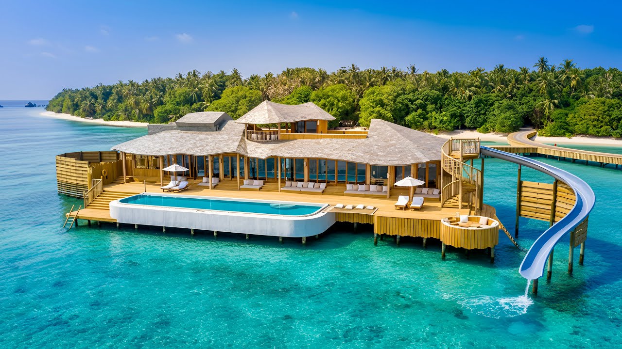 SONEVA FUSHI MALDIVES | Лучший роскошный курорт на Мальдивах (полный тур в 4K)