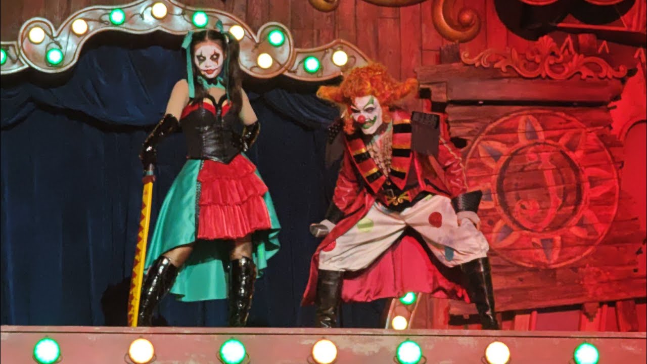 Universal Studios Beijing Halloween Clown Jack Debut Show 北京ユニバー ハロウィン ジョーカー・ジャック登場ショー 北京环球影城小丑杰克登场秀