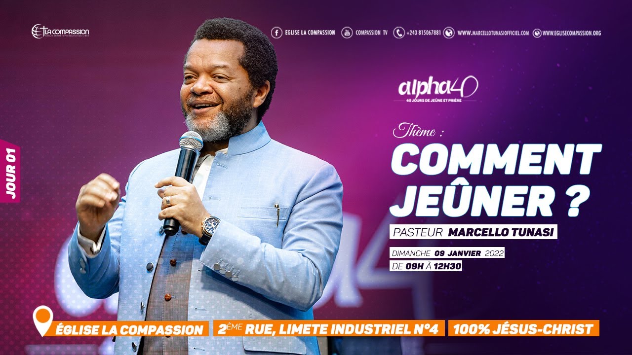 Comment Jeûner ? Pasteur MARCELLO TUNASI [Alpha 40 - jour 01]