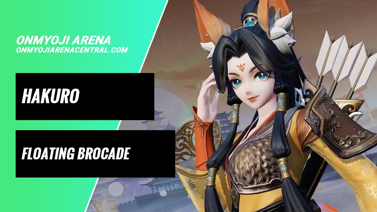 New Skin Hakuro Floating Brocade Trailer | Onmyoji Arena Central