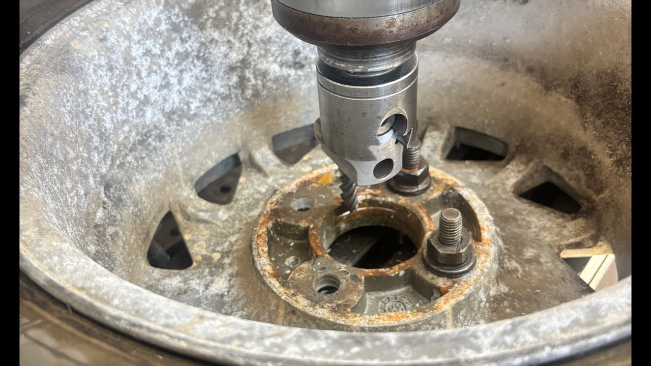 Modificación a rueda para instalar Buje