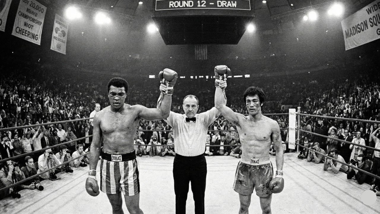 Bruce Lee and Muhammad Ali Shared the Ring for 12 Rounds — Referee Declared “Both Champions”