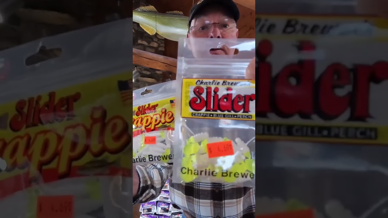 Charlie Brewers Sliders Grubs and Heads #fishing #bassfishing #panfish #walleye #perch #fun
