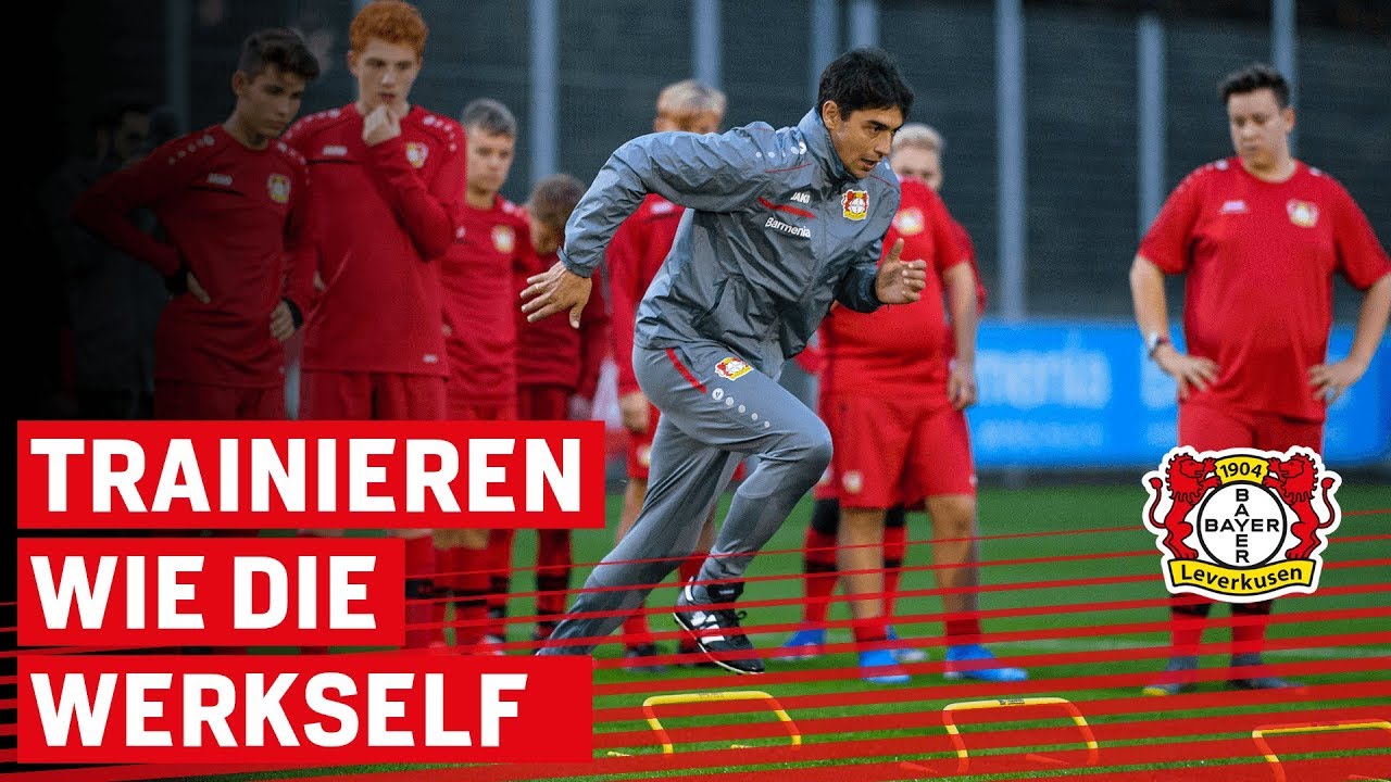 "Trainieren wie die Werkself" | Eine Einheit unter Profi-Trainern von Bayer 04 Leverkusen