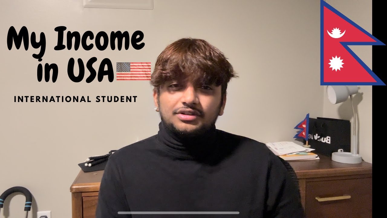My Earning as an International Student from Nepal in USA| Youtube Earning Reveal |