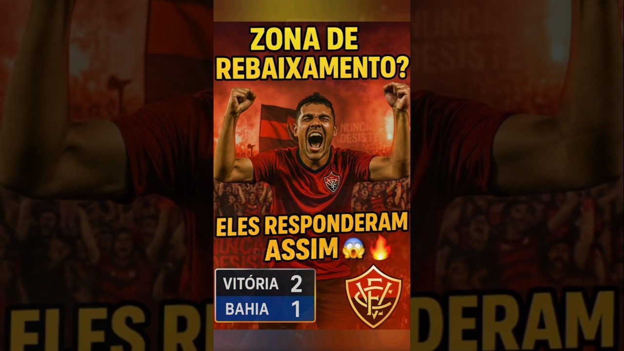 EC Vit&oacute;ria x Bahia: a torcida do VIt&oacute;ria IMPRESSIONA 😱 #ecvit&oacute;ria #ecbahia #bavi  #brasileir&atilde;o