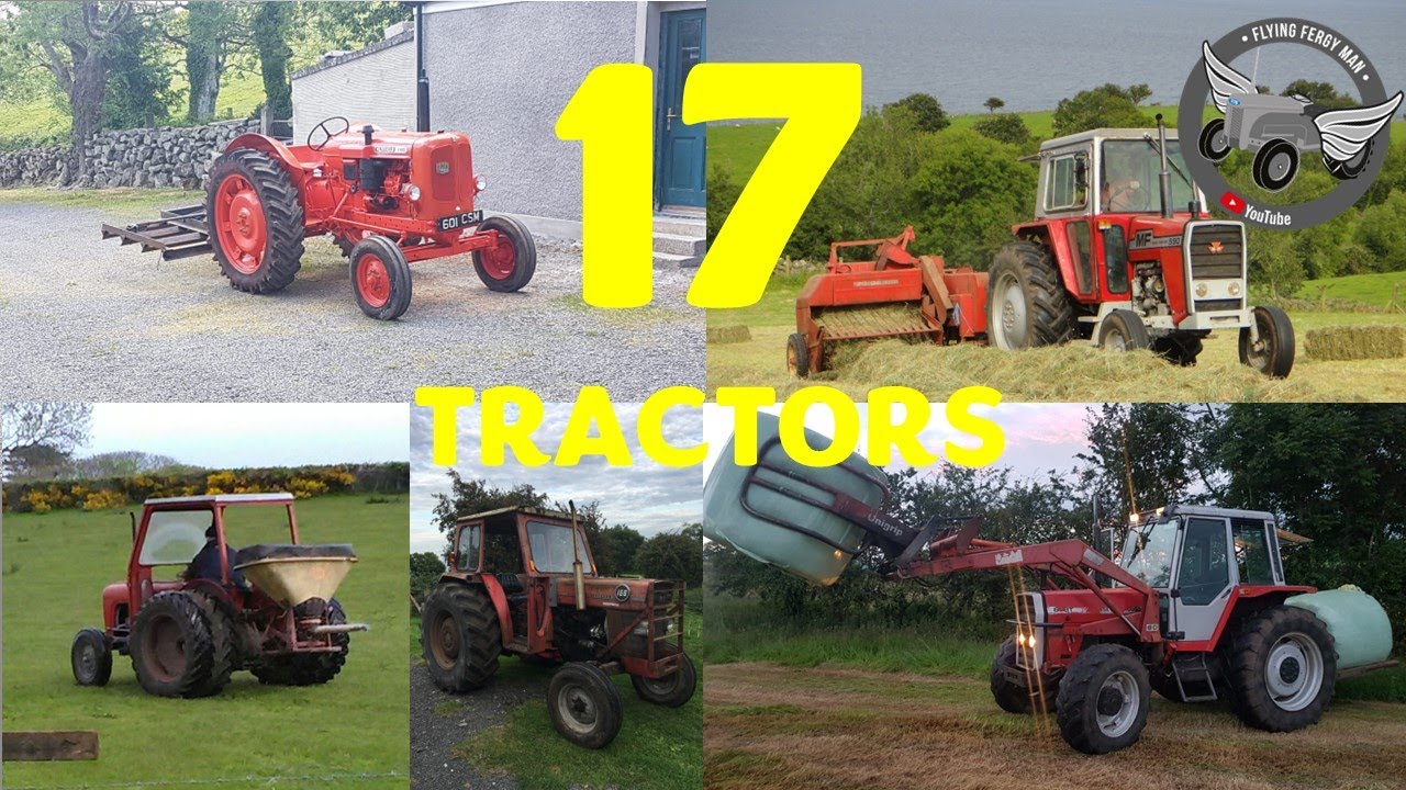 A look at all 17 Tractors on the farm, horsepower, history and future plans.