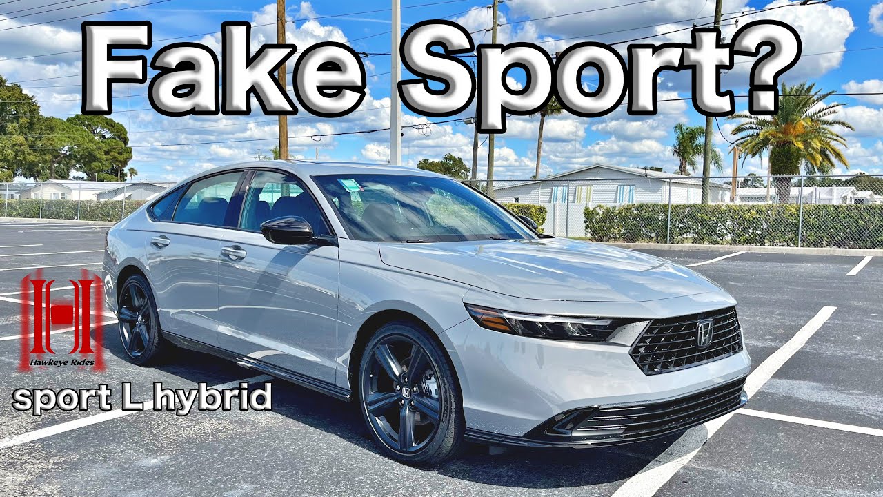 Honda Accord Sport L Hybrid 2024 года — это поддельный Sport: все характеристики и тест-драйв