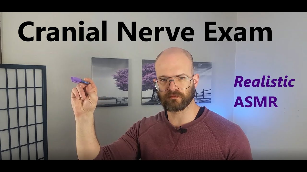 😷 Cranial Nerve Exam, Medical [ASMR] | Dr. James Kelly-Inspired Role Play | Soft-Spoken Male Voice