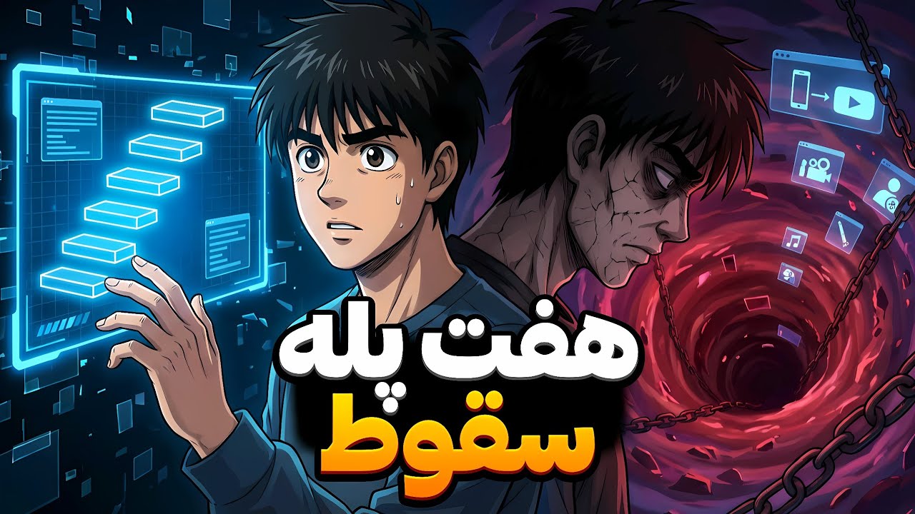 ٧ سطح از اعتیاد به اینترنت و شهوت (اگه آماده نیستی نبین!)