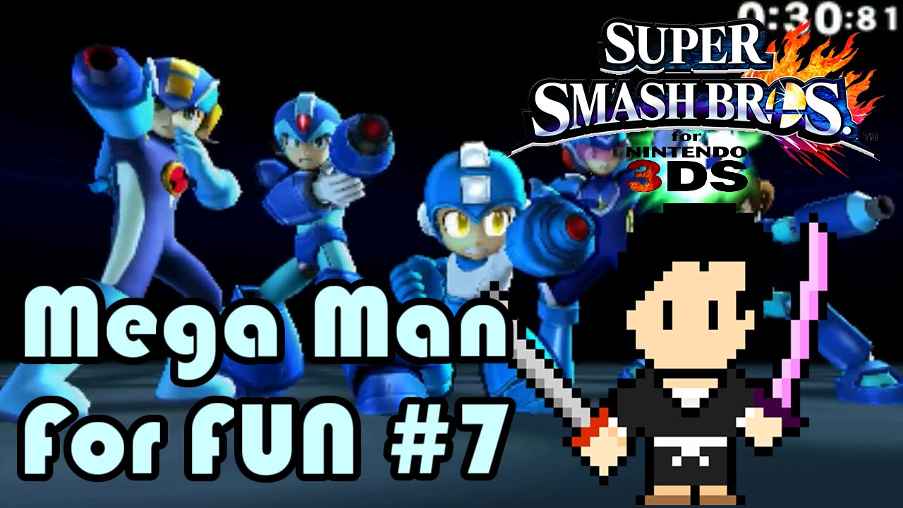 Super Smash Bros. 3DS Mega Man For FUN mode #7