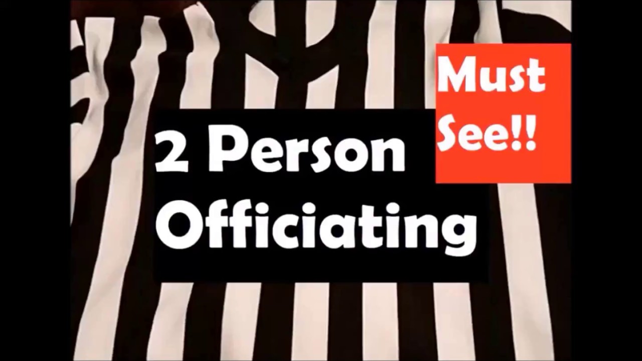 IAABO 2 Person Officiating Basketball Tips