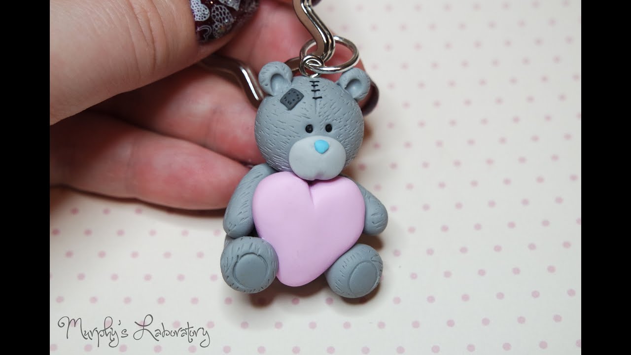 Polymer Clay Valentine's Day Teddy Tutorial