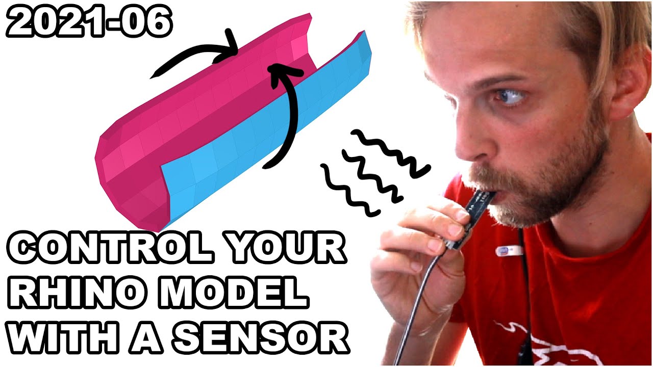 Tutorial: Rhino 3D model control with a sensor (Arduino + Grasshopper)