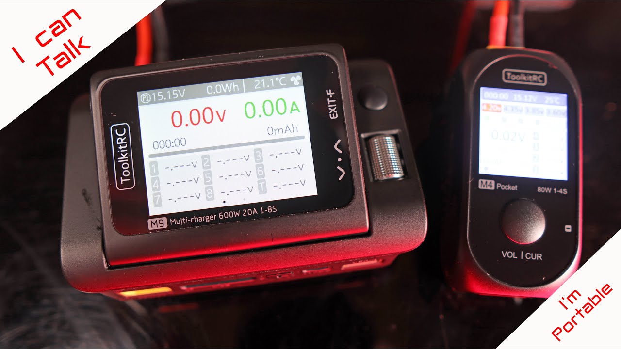 Really Cool Battery Chargers - Toolkit RC M9 & M4 - Review