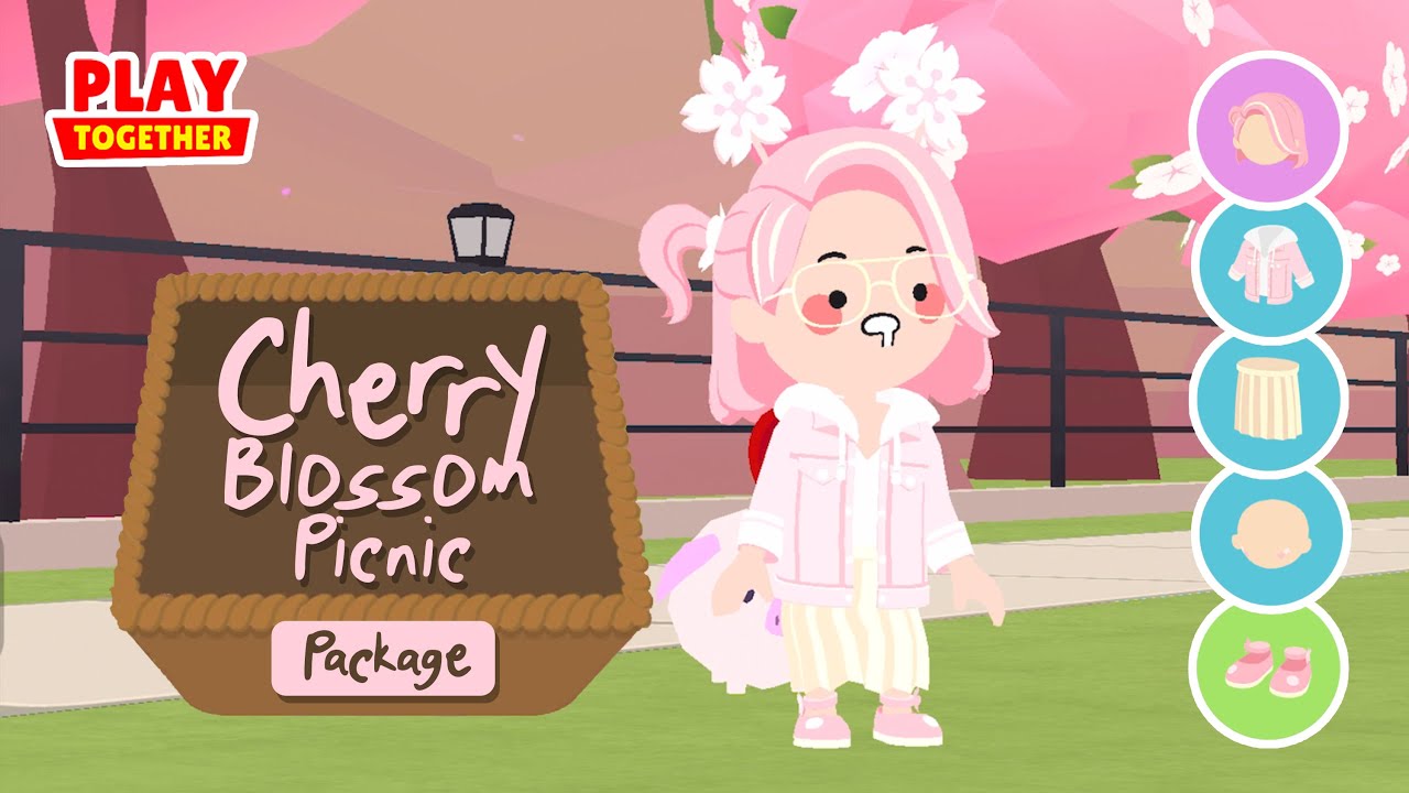 Cherry Blossom Picnic Package Unboxing | Play Together