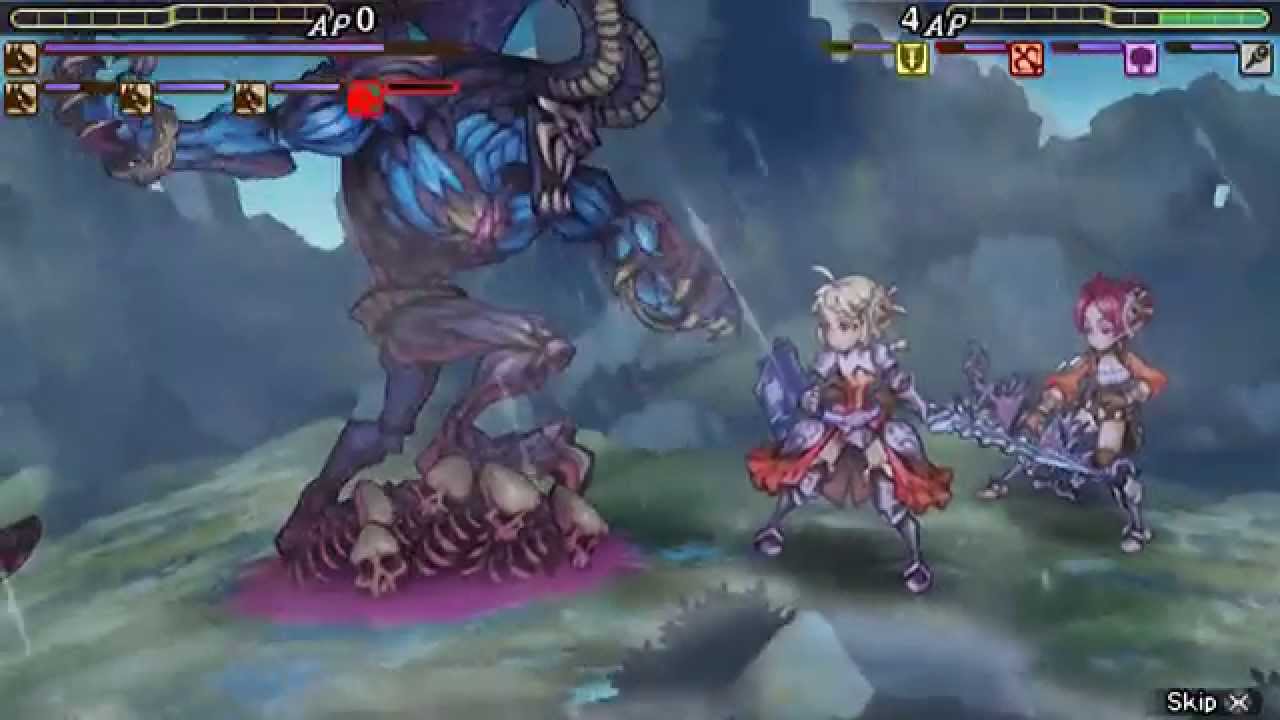 Grand Knights History - Boss fight