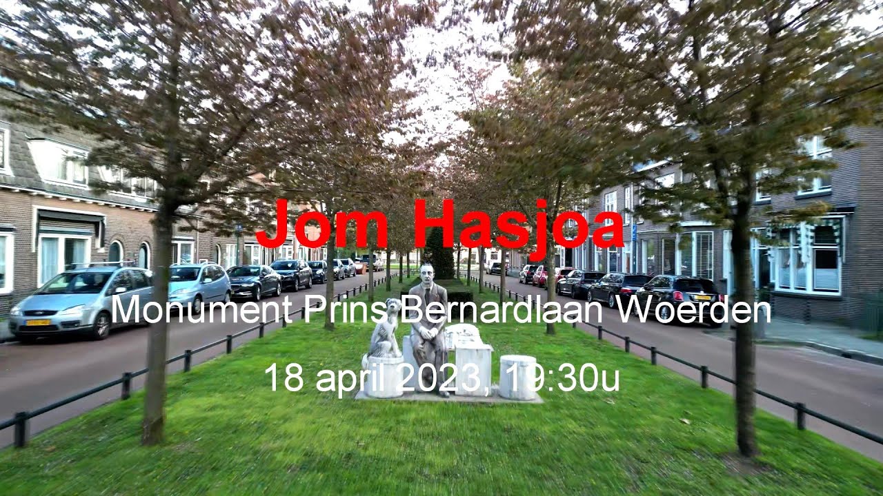 Herdenking Jom Hasjoa 2023  Woerden