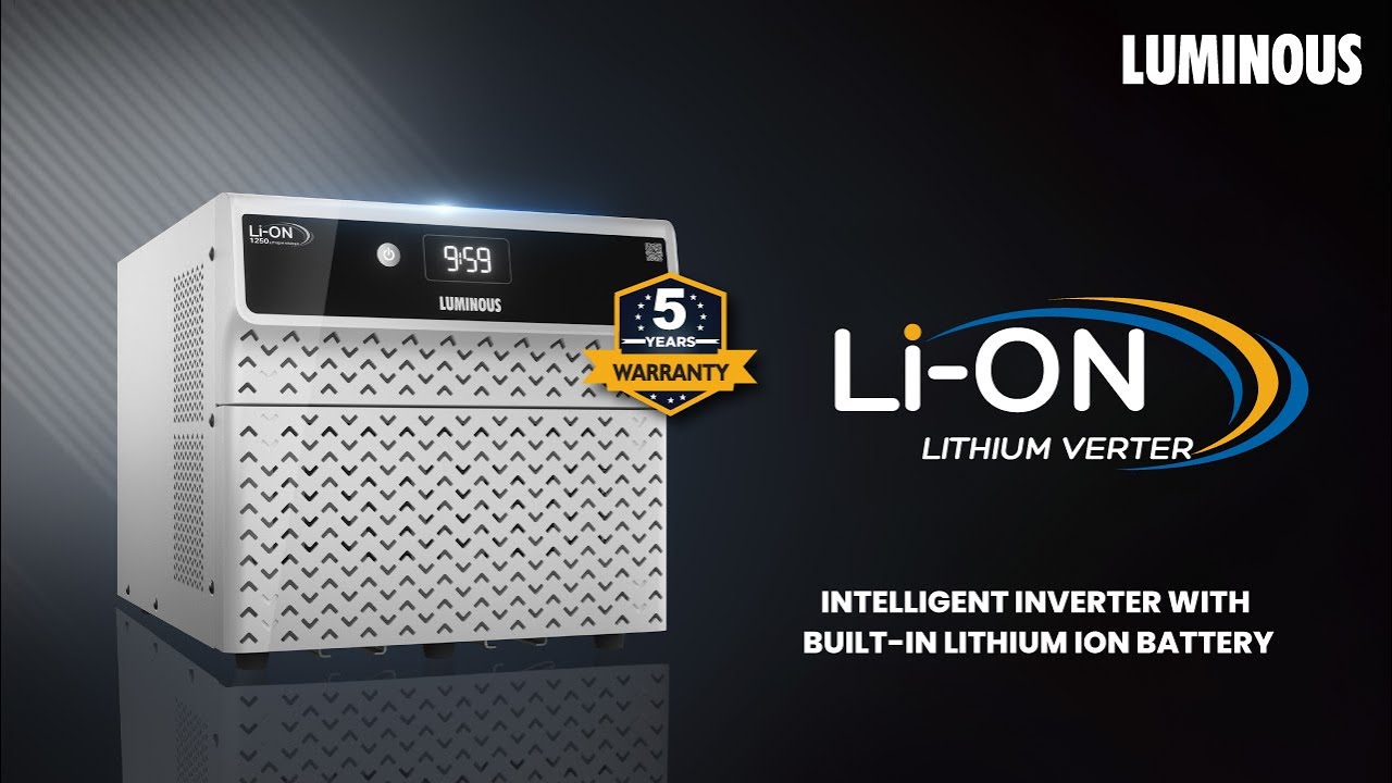 Unboxing the power of Li-On 1250  I Hindi I Luminous Inverter Battery I