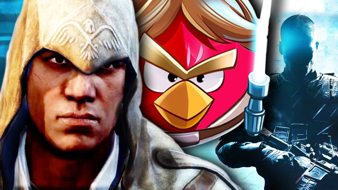 Assassin's Creed III, Call of Duty: Black Ops II and Angry Birds Star Wars Launch Trailers!