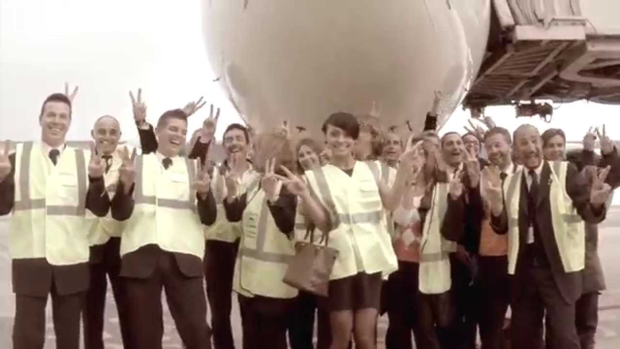 Pharrell Williams - HAPPY We are from NICE COTE D AZUR AIRPORT