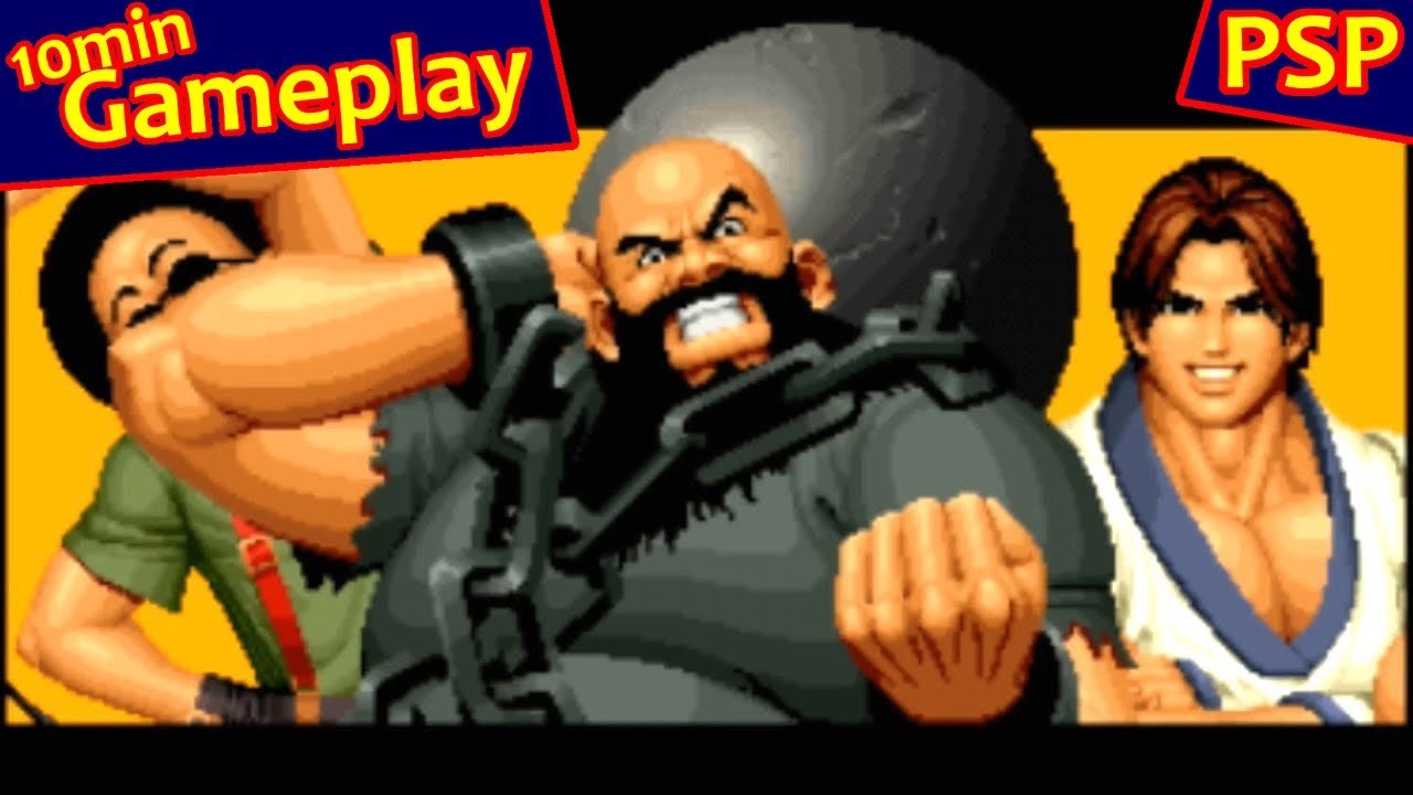 The King of Fighters Collection: The Orochi Saga ... (PSP) Gameplay