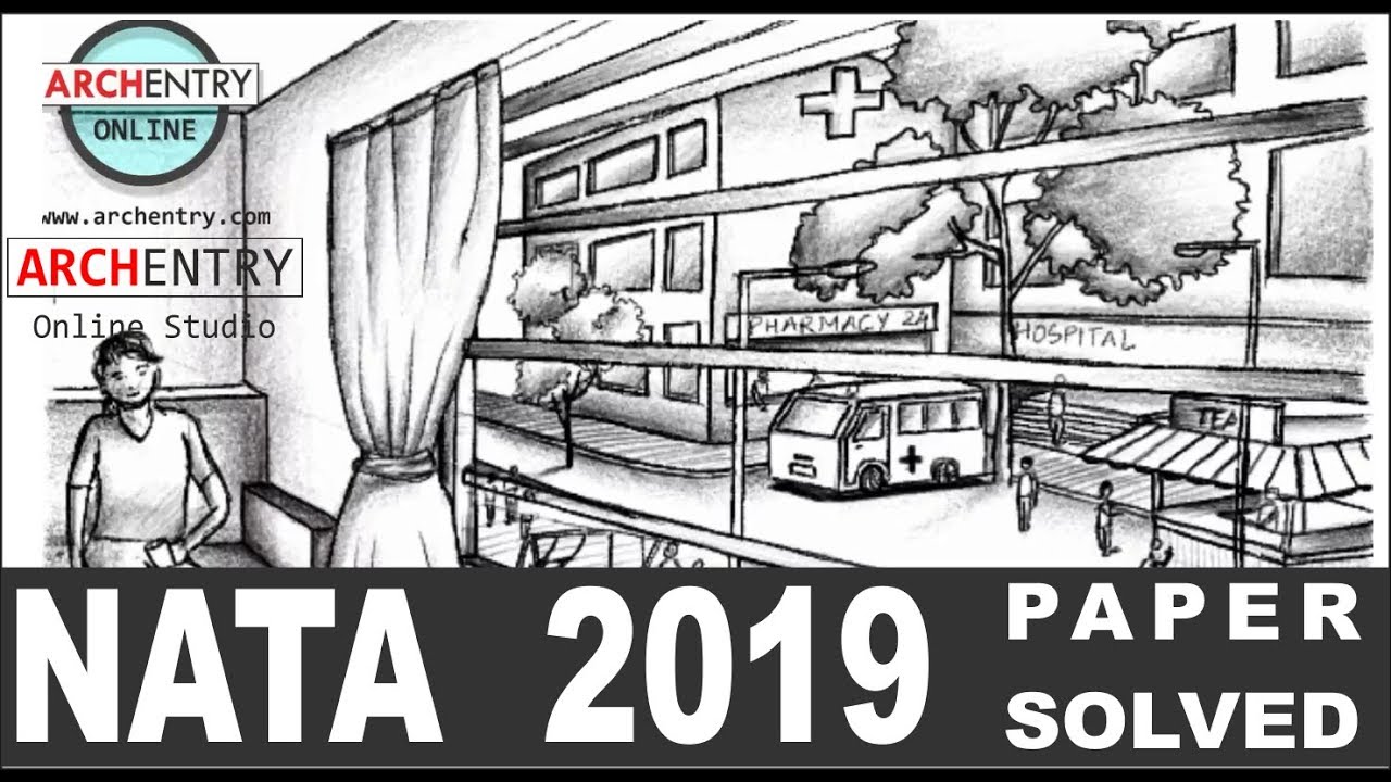 Nata 2019 Paper Solved - Solution 2 | Archentry - Preparatory Studio for Architecture Entrance Exam