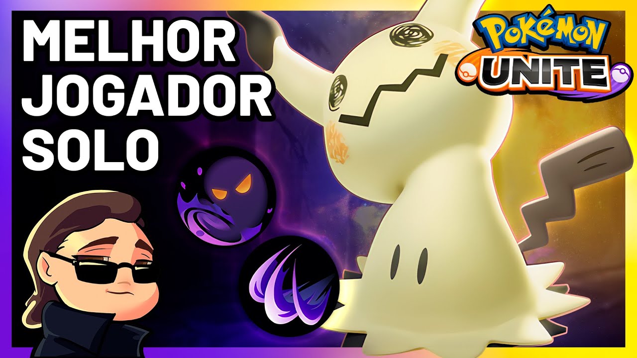 MIMIKYU PROFISSIONAL! Gameplay Explicativa Com o Melhor Jogador BR! Pokemon Unite