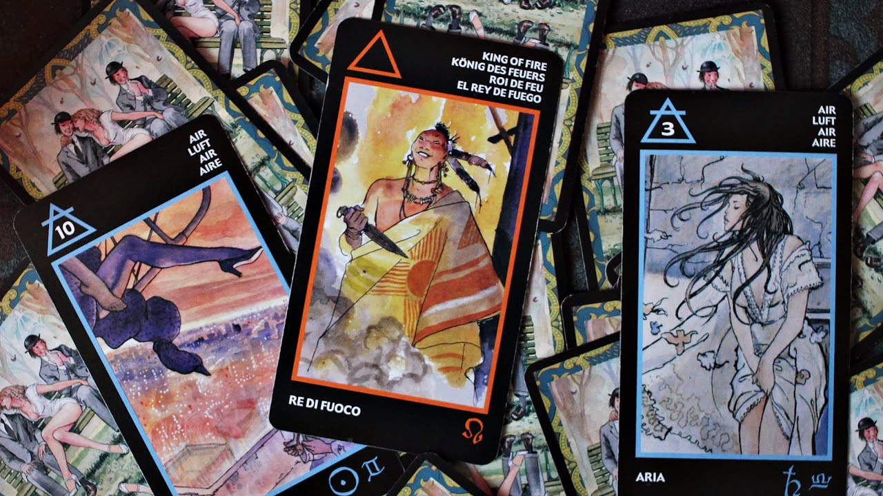 Welche Bedeutung hast du derzeit für ihn? Tarot Manara Legung